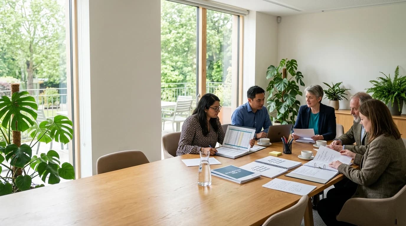 UK charity leaders in grant readiness governance workshop