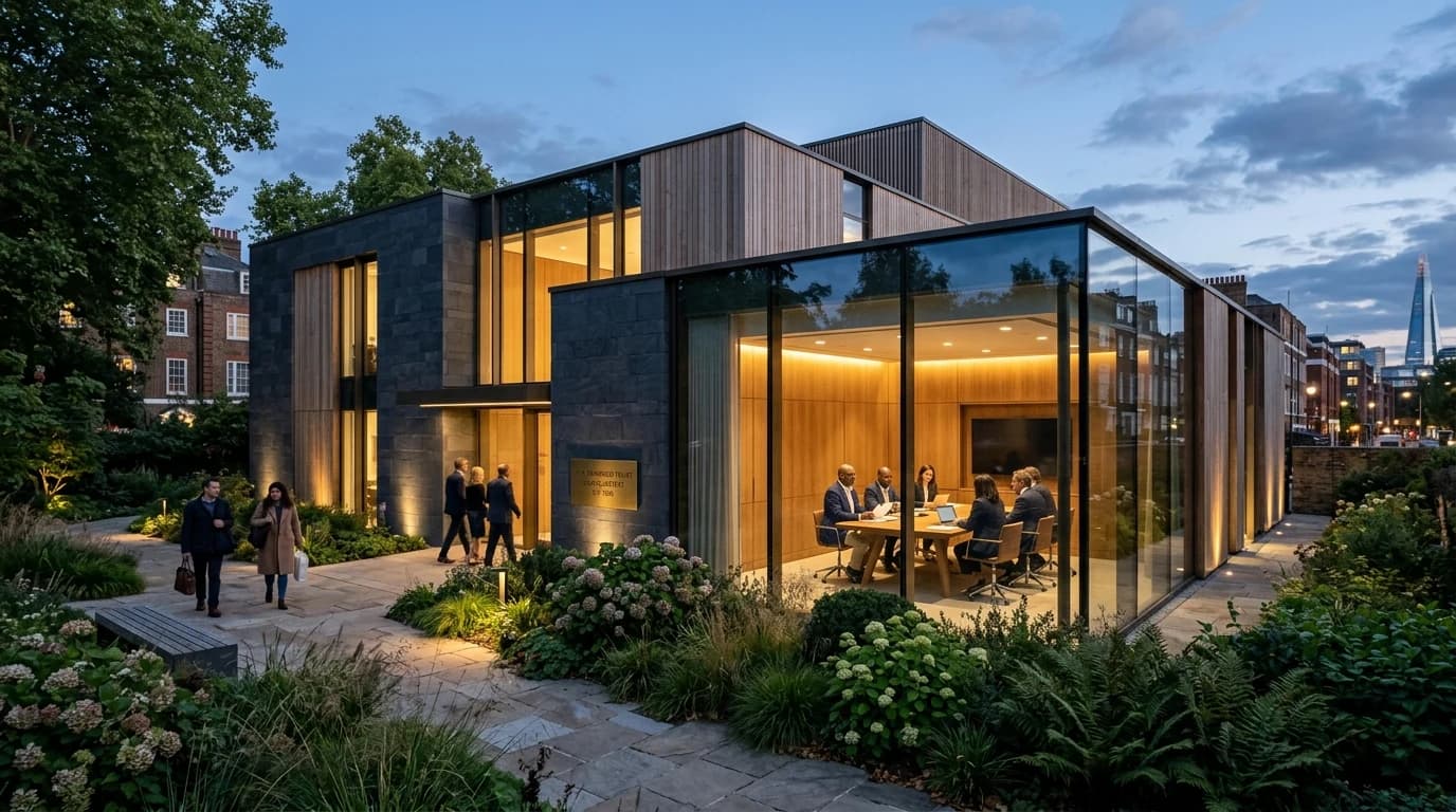 Charity Grants HQ contemporary non-profit advisory institute in London